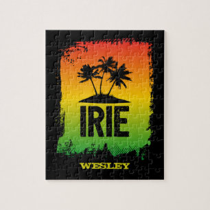 Jamaican Rastafarian IRIE Rasta Flag Colors Legpuzzel