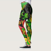 Jamaican Reggae Rasta Leggings (Links)