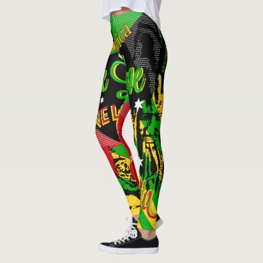 Jamaican Reggae Rasta Leggings (Links)