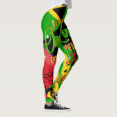 Jamaican Reggae Rasta Leggings (Rechts)