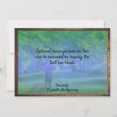 Jamaican River Raft Ride Dank u J001 Bedankkaart (Achterkant)