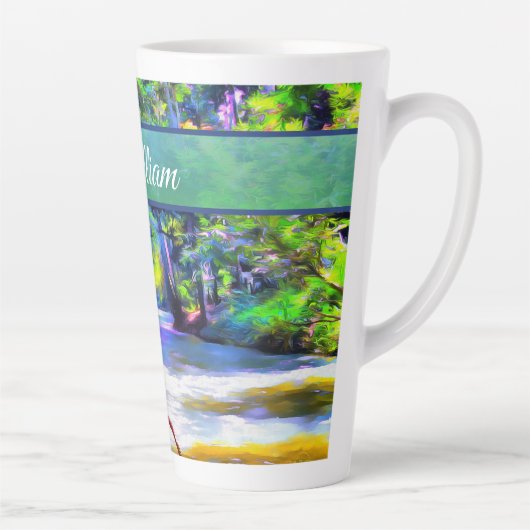 Jamaican River Raft Ride J001 Latte Mok (Rechts)