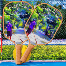 Jamaican River Raft Ride J001 Pickleball Paddle