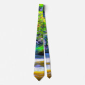 Jamaican River Raft Ride J001 Stropdas (Voorkant)