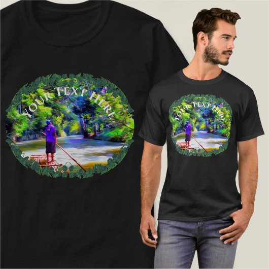 Jamaican River Raft Ride J001 T-shirt