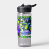 Jamaican River Raft Ride J001 Waterfles (Links)