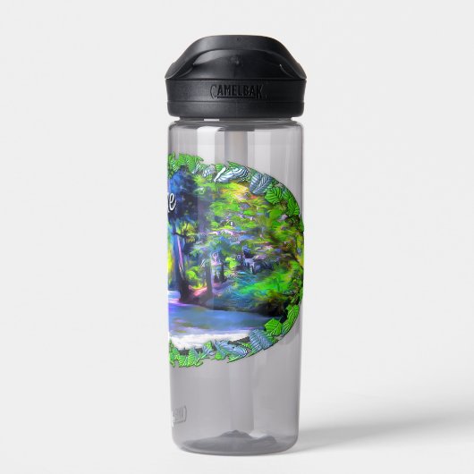 Jamaican River Raft Ride J001 Waterfles (Achterkant)