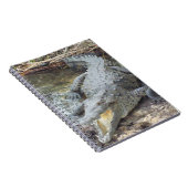 Jamaican Salt Water Crocodile Notitieboek (Rechterzijde)