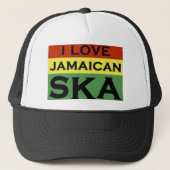jamaican ska cap trucker pet (Voorkant)
