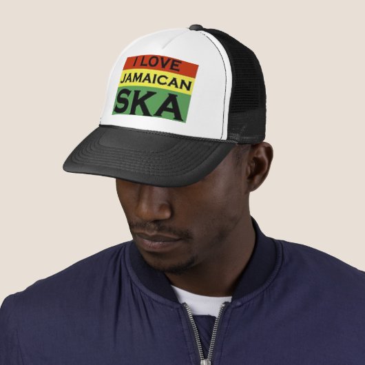 jamaican ska cap trucker pet (In situ)