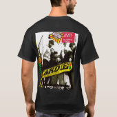 JAMAICAN SLOW DANCE / LOVE Basic Donker T-shirt (Achterkant)