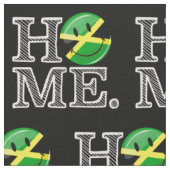 Jamaican Smiling Flag House Warmer Stof (Close Up)