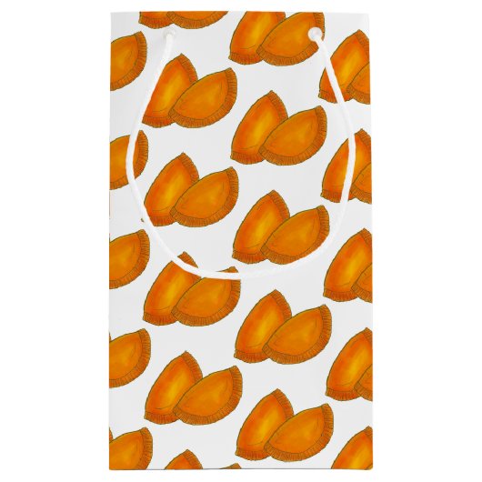 Jamaican Spicy Beef Patty Patties Jamaica Pastry Klein Cadeauzakje (Achterkant)