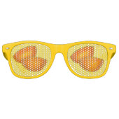 Jamaican Spicy Beef Patty Patties Jamaica Pastry Retro Zonnebril (Voorkant)