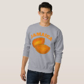 Jamaican Spicy Beef Patty Patties Jamaica Pastry Trui (Voorkant volledig)