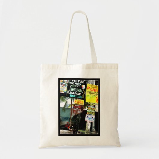 Jamaican Street Scene Tote Bag (Voorkant)