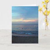 Jamaican Sunrise Kaart (Gele Bloem)