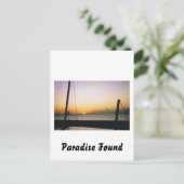 Jamaican Sunset Briefkaart (Staand voorkant)