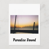 Jamaican Sunset Briefkaart (Voorkant)