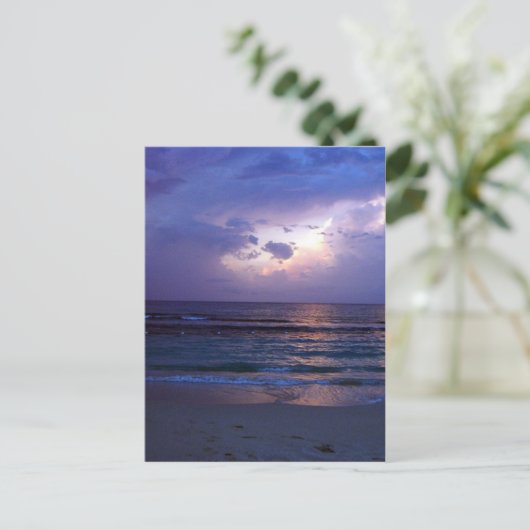 Jamaican Sunset Briefkaart (Staand voorkant)