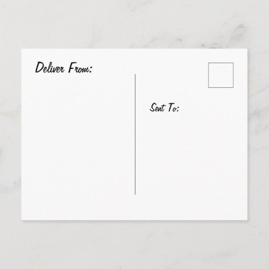 Jamaican Sunset Briefkaart (Achterkant)