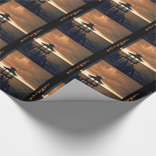 Jamaican Sunset Cadeaupapier (Hoek)