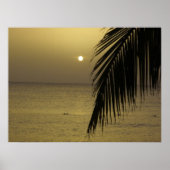 Jamaican Sunset Poster (Voorkant)