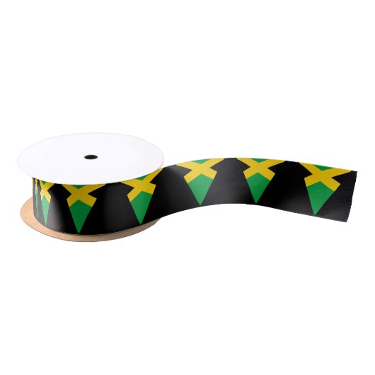 Jamaican Triangle Flags Cake Satijnen Lint (Spoel)