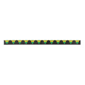 Jamaican Triangle Flags Cake Satijnen Lint (Voorkant)