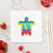 Jamaican Turtle Servetten (Insitu)