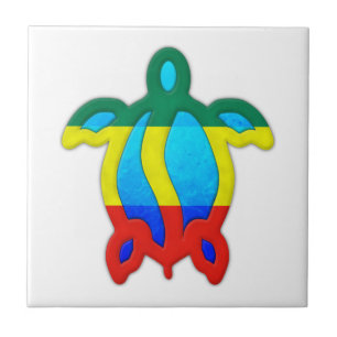 Jamaican Turtle Tegeltje