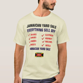 JAMAICAN YARD SALE T-shirt