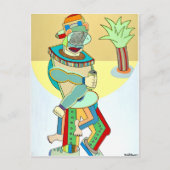 "Jamaican Youth" van Ruchell Alexander Briefkaart (Voorkant)