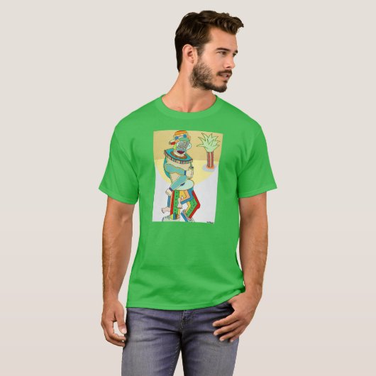 "Jamaican Youth" van Ruchell Alexander T-shirt (Voorkant volledig)