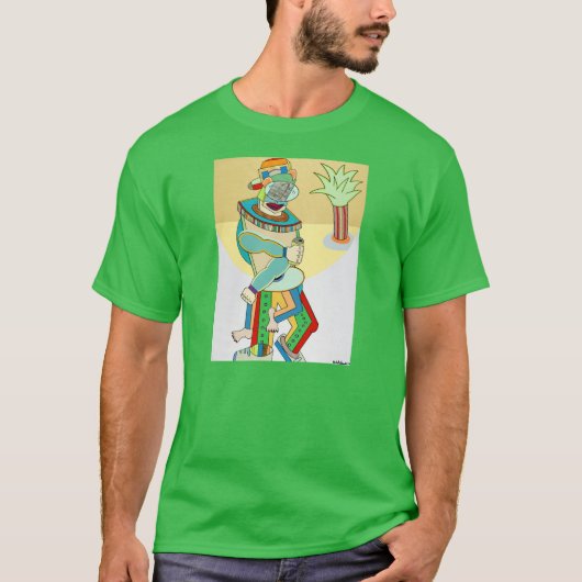 "Jamaican Youth" van Ruchell Alexander T-shirt (Voorkant)
