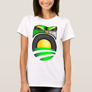 Jamaicanen voor Obama T-shirt