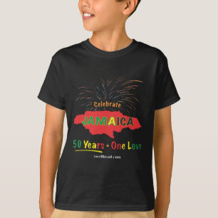 Jamaica's 50ste Jubileum van Roxanne/Swellhead T-shirt