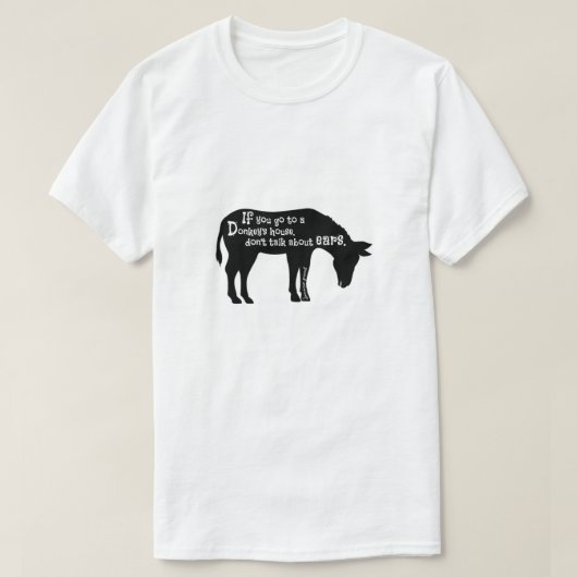 Jamaikaans spreekwoord t-shirt (Design voorkant)