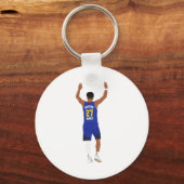 Jamal Murray 3 (Denver Nuggets) Sleutelhanger (Voorkant)