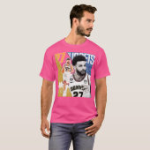 Jamal Murray Basketbal Edit Nuggets T-shirt (Voorkant volledig)