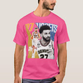 Jamal Murray Basketbal Edit Nuggets T-shirt (Voorkant)