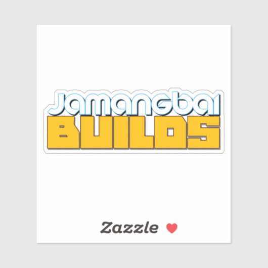 Jamangbai BOUWT Logo Sticker (Vel)