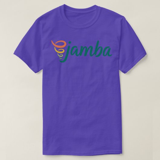 Jamba Juice Cafe  T-shirt (Design voorkant)
