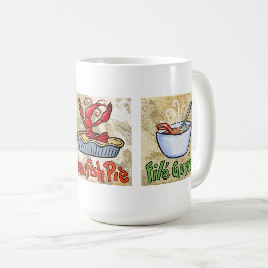 Jambalaya, Crawfish Pie, File Gumbo Mok (Voorkant rechts)