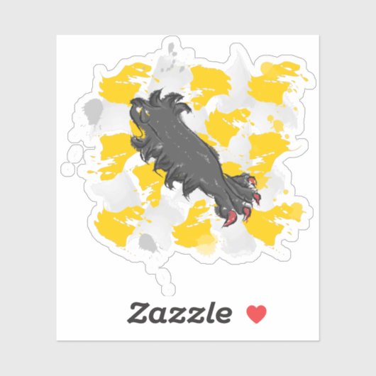 Jambe de Lion Sticker (Vel)