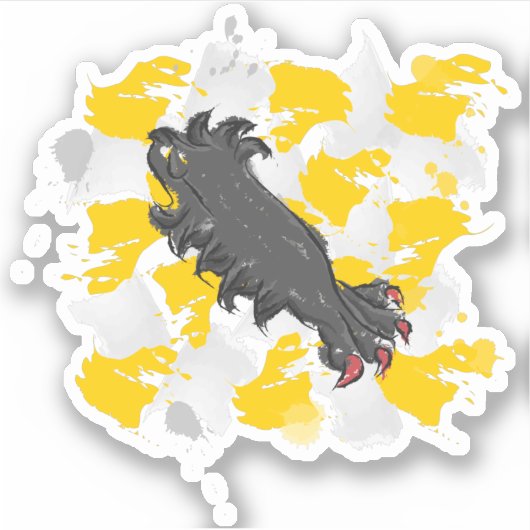 Jambe de Lion Sticker (Voorkant)