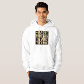 Jambische Pentameter, Sonnetvorm Hoodie (Voorkant volledig)