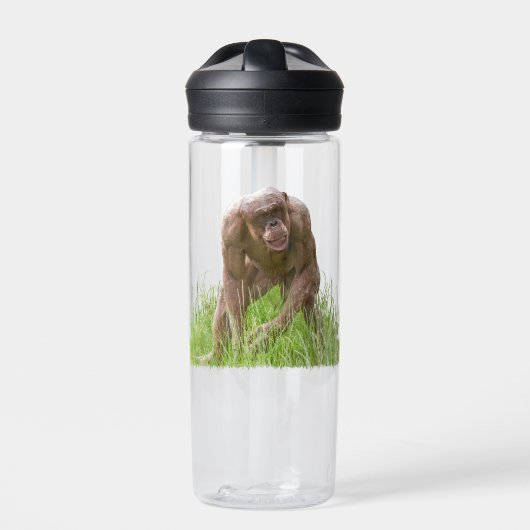 Jambo de unieke haarloze chimpansee waterfles (Voorkant)