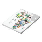 Jambo Habari Afrika! Ik hou van Afrika Notitieblok (Linkerzijde)