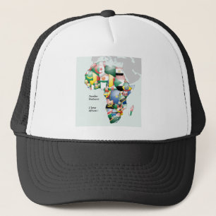 Jambo Habari Afrika! Ik hou van Afrika Trucker Pet